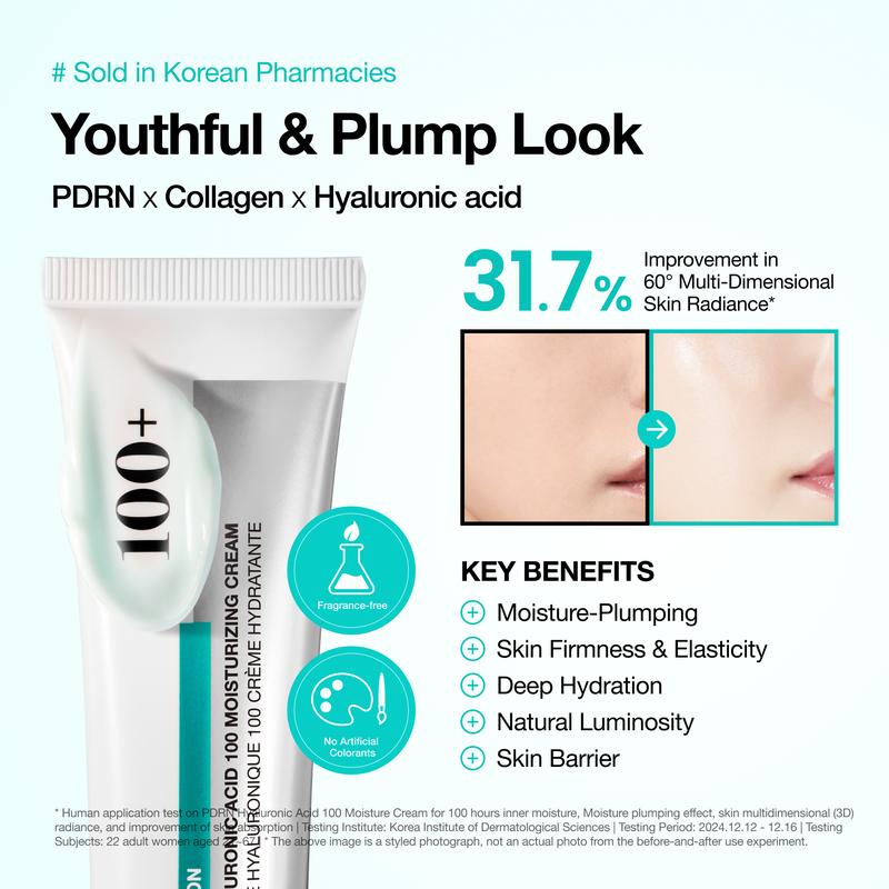PDRN Hyaluronic Acid 100 Moisturizing Cream (60ml)