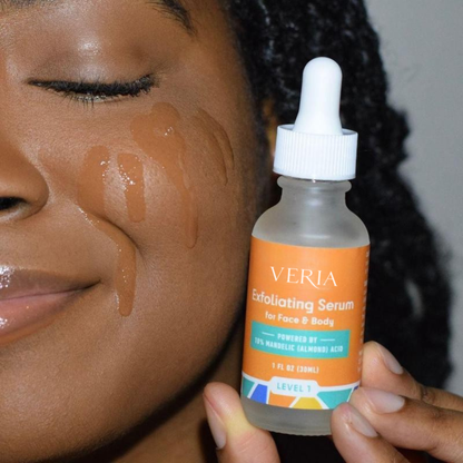 A clearing serum designed to calm folliculitis and ingrown hair irritation