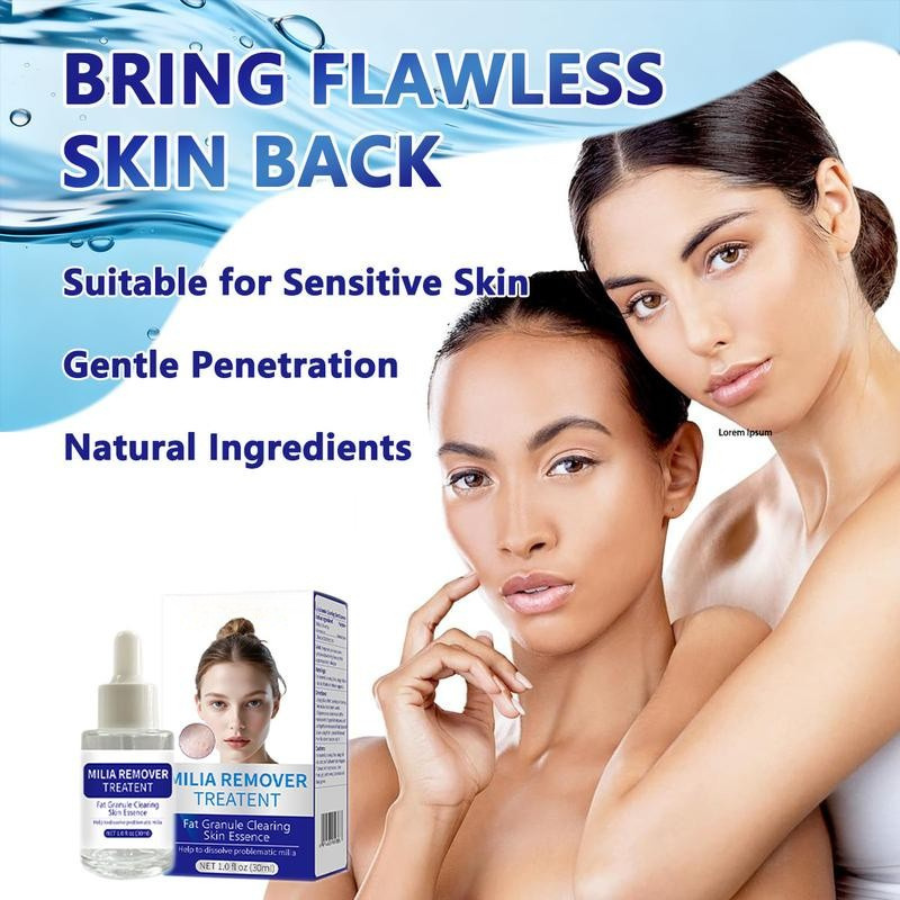 Helps Reduce Milia and Smooth Tiny White Bumps for Clearer Skin